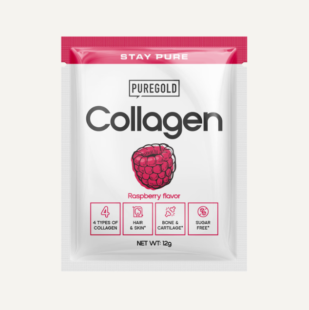 Collagen 12g – Saqueta de Colágeno Bovino Hidrolisado + Vitaminas e Minerais para Pele, Cabelo e Unhas