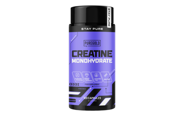 Creatina Monohidratada – 120 Cápsulas 