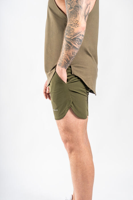 Calções de Corrida Swifdry - Military Green