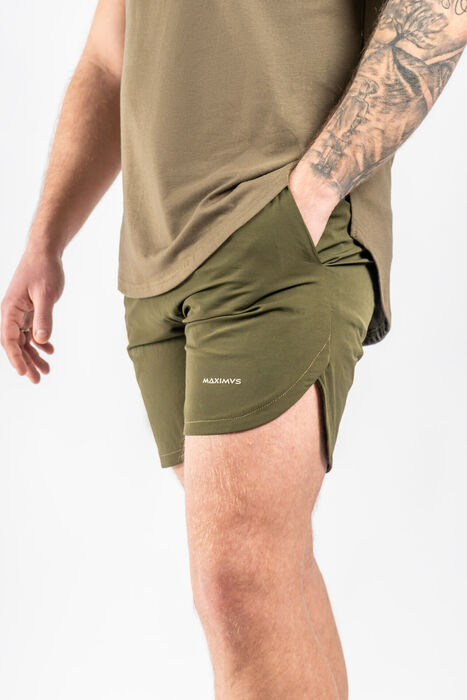 Calções de Corrida Swifdry - Military Green