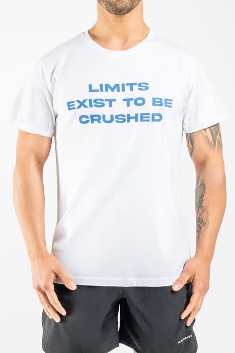 Crushed Tee shirt - White