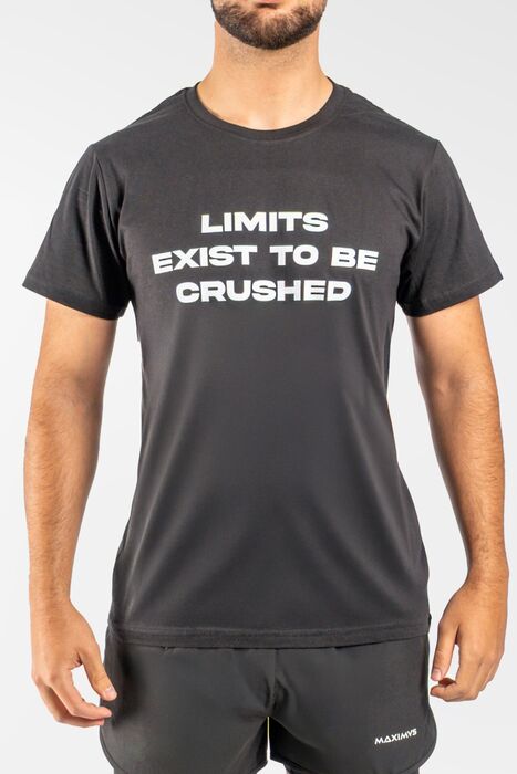 Crushed Tee shirt - Black