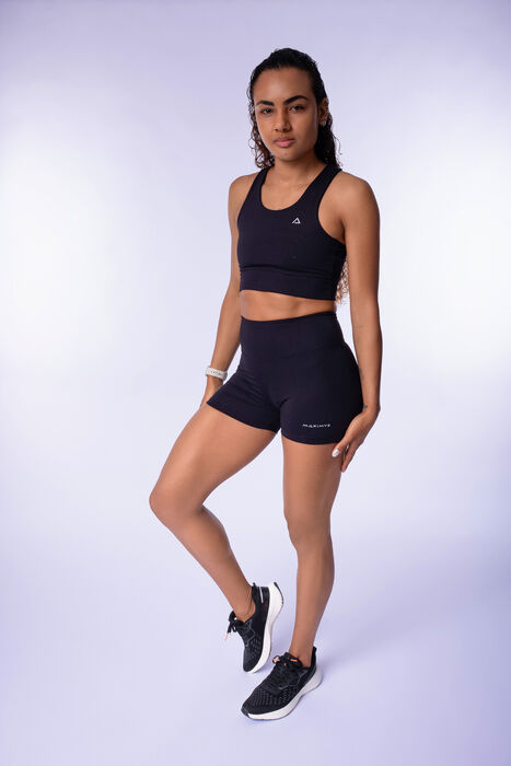Calção Curto Ultra Confort Push Up - X-Air Black