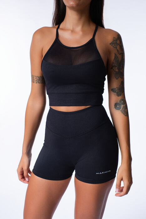Crop Top Mesh - X- Air Black 