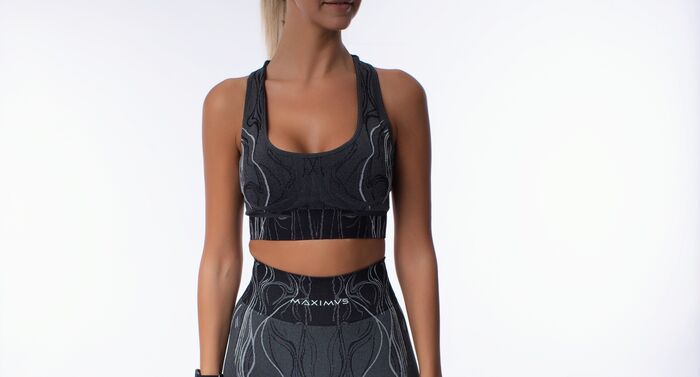 Bra-Soutien de Desporto Fusion (Seamless) - Black