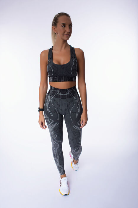 Bra-Soutien de Desporto Fusion (Seamless) - Black