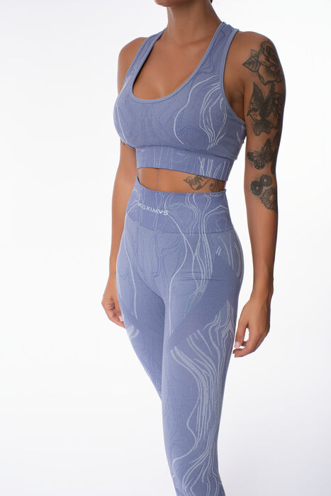 Bra-Soutien de Desporto Fusion (Seamless) - Blue