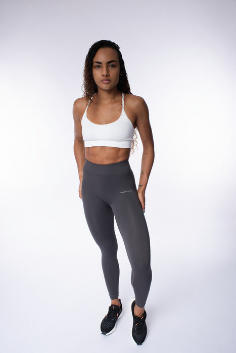 Legging de Cintura Alta Blaze (Seamless) - Dark gray