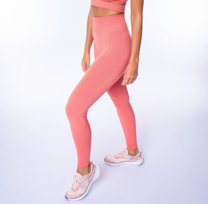 Legging de Cintura Média Ibiza (Seamless) - Peach