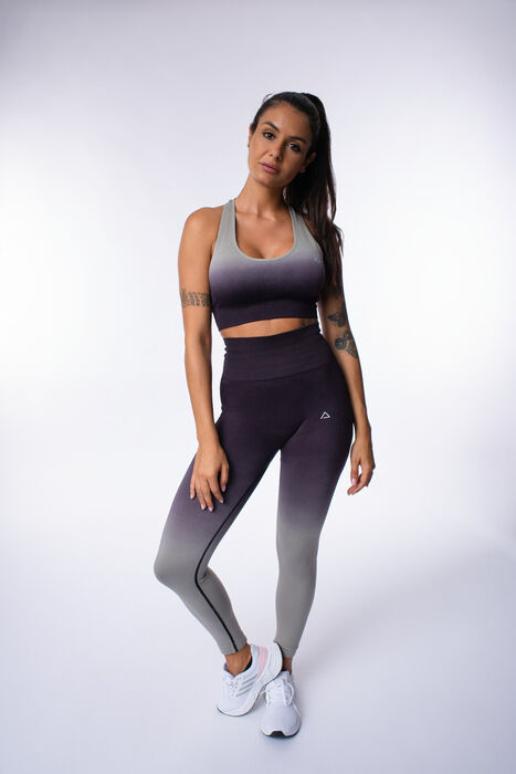 Legging de Cintura Alta Shade (Seamless)- Black