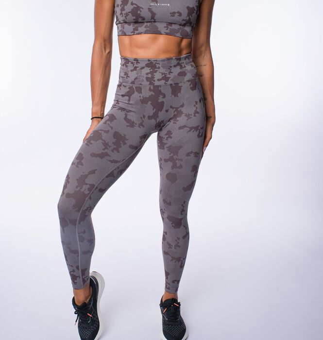 Camo Legging (Seamless) - Military Black