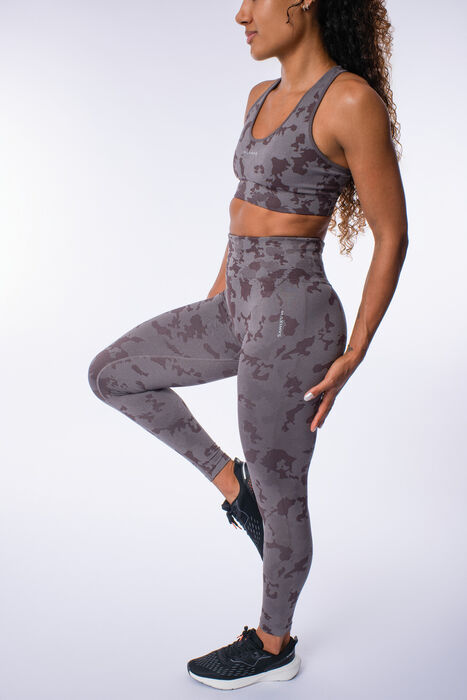Camo Legging (Seamless) - Military Black
