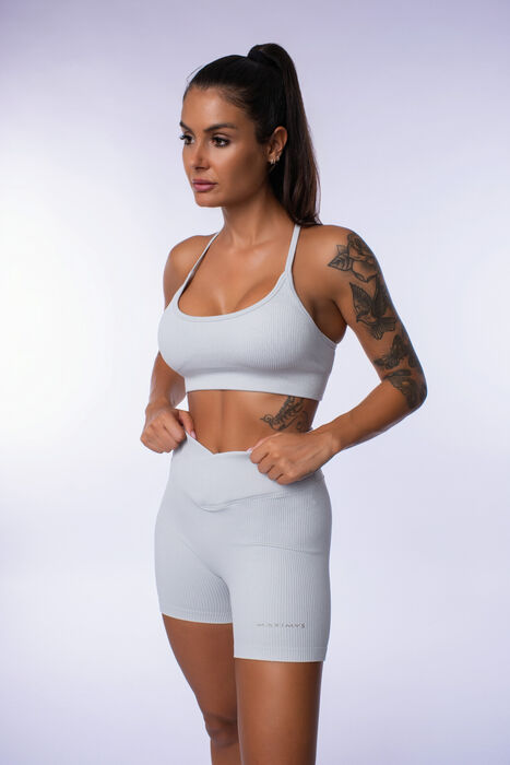 Bra-Soutien de Desporto Sculpt (Seamless) - Light Gray