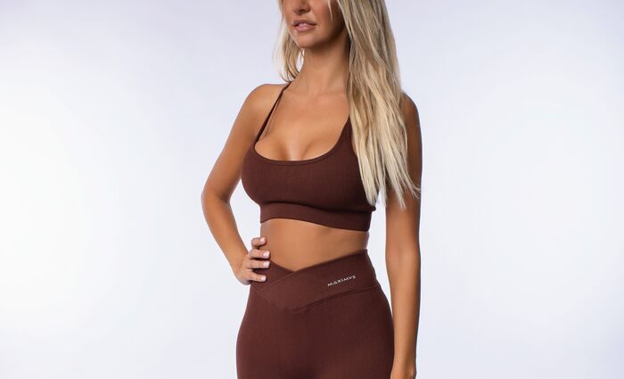 Bra-Soutien de Desporto Sculpt (Seamless)  - Brown