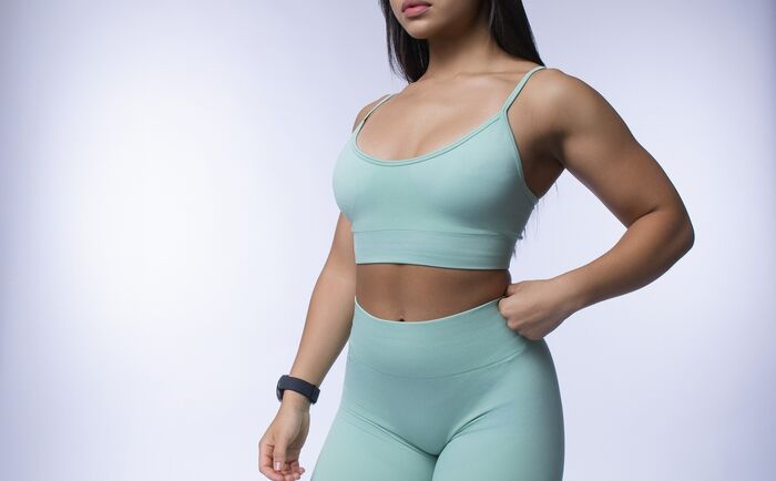 Bra-Soutien de Desporto Actived (Seamless)  - Mint Green