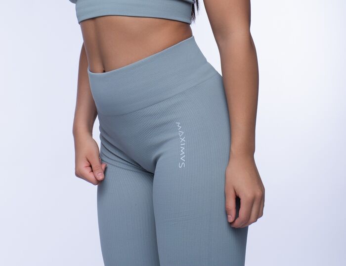 Leggings de Cintura Média XFlex (Seamless) - Acapulco Green