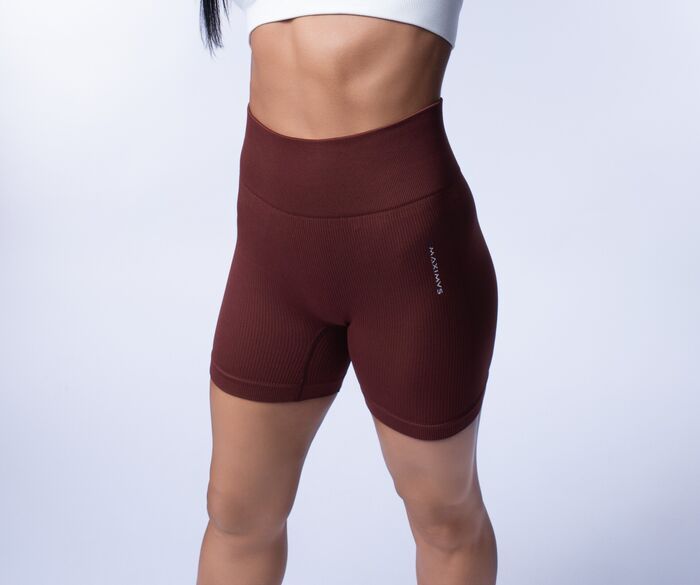 Calção Curto  Allure (Seamless) - Dark Coffee