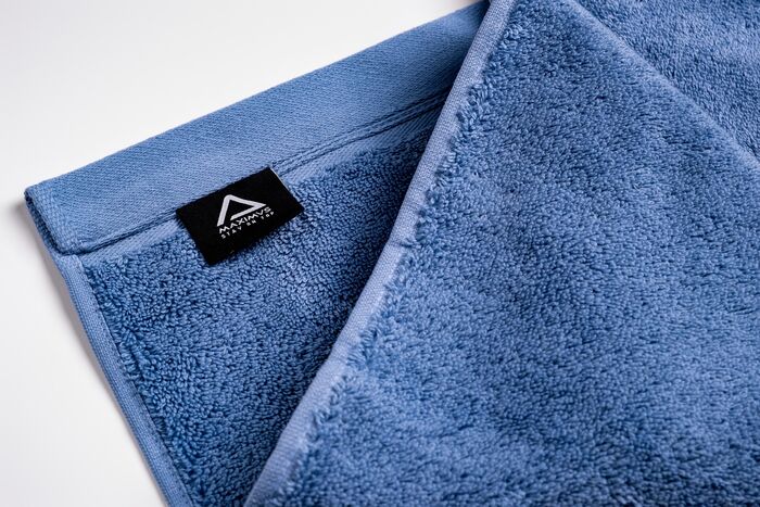 Toalha de Ginásio 100% Algodão Multiusos - Azure