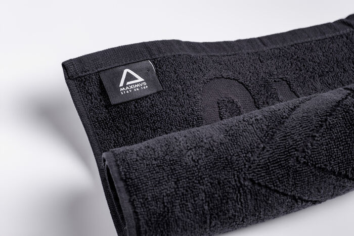 Toalha de Ginásio  Prestige 100% Algodão  - Black 