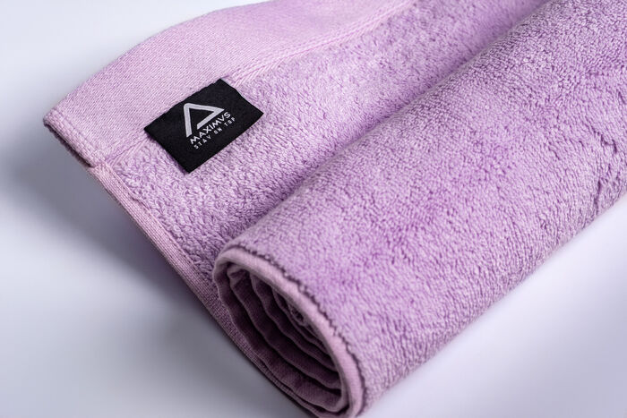 Toalha de Ginásio 100% Algodão  Multiusos - Lilac