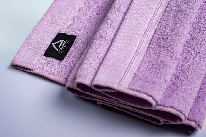 Toalha de Ginásio 100% Algodão  Multiusos - Lilac