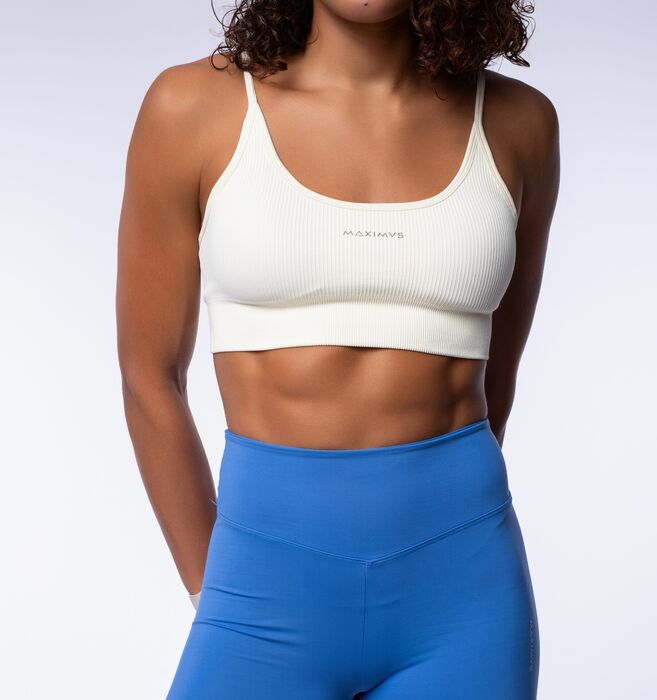 Bra-Soutien de Desporto Essential (Seamless)  - Cream