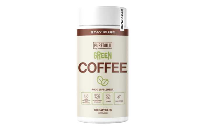 Green Coffee 100 caps - Extrato de Café Verde 250mg – Energia Natural e Controlo do Peso