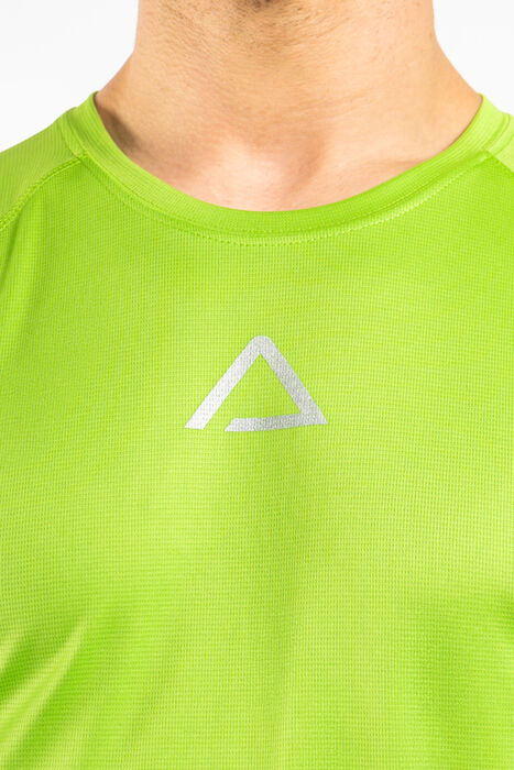 Vortex Tech Tee - Green fluo
