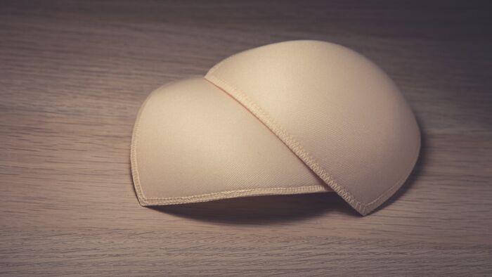1 PAR - Almofadas / Pad  - Skin -Bege