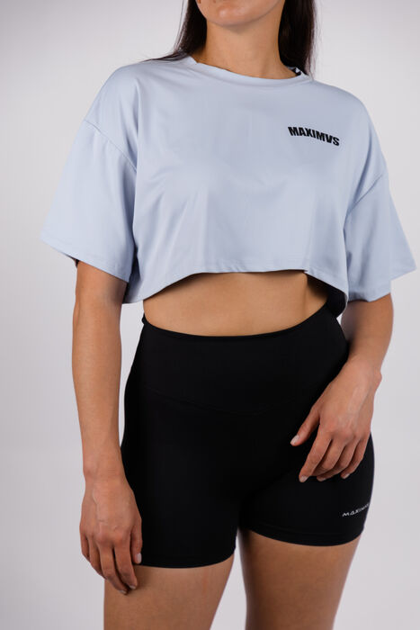 Brenda Crop Top - Blue