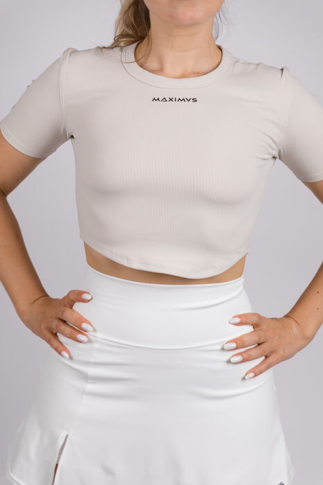 Capri Crop Tee - Sheepskin