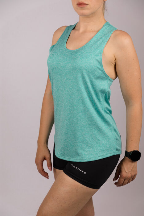 Sporty Tank Top - Green Mix