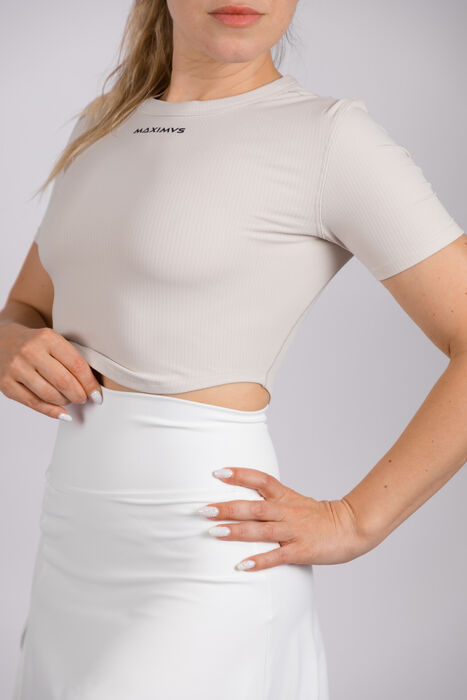 Capri Crop Tee - Sheepskin