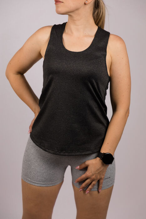 Sporty Tank Top - Black Mix