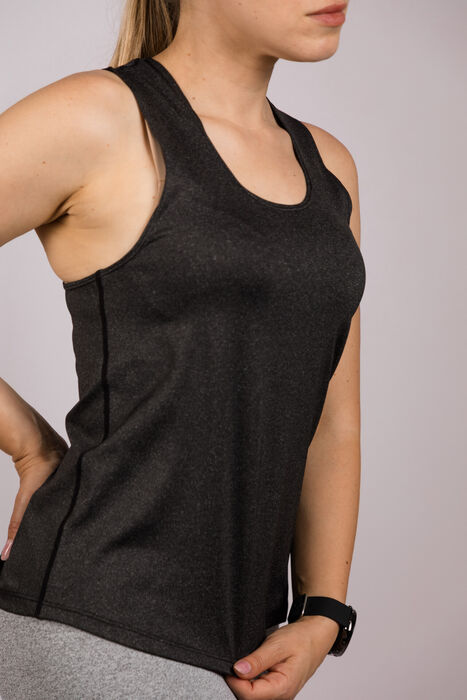 Sporty Tank Top - Black Mix