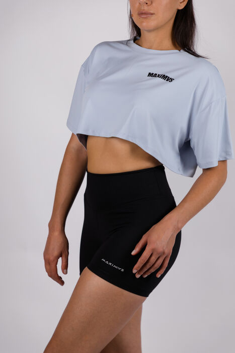 Brenda Crop Top - Blue
