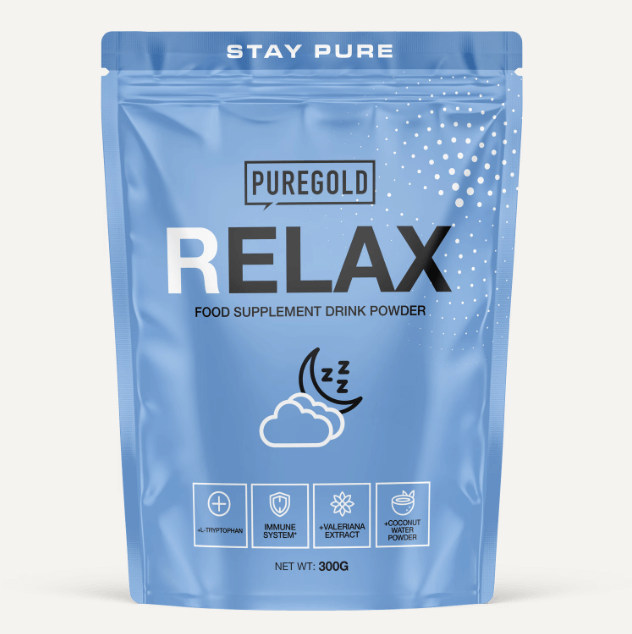 Relax 300g –Colagénio, Triptofano e Extratos Vegetais (Frutos da Floresta)