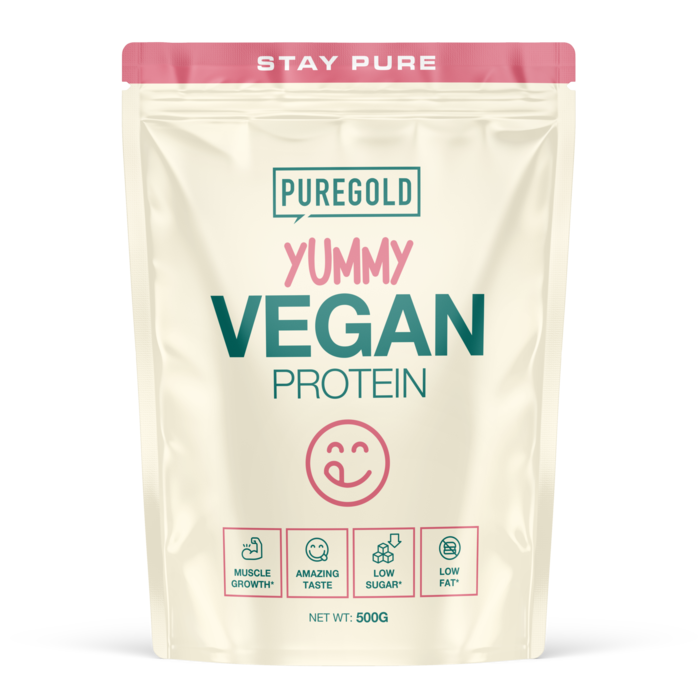 Yummy Vegan 500g - Proteína Vegetal de Ervilha e Arroz