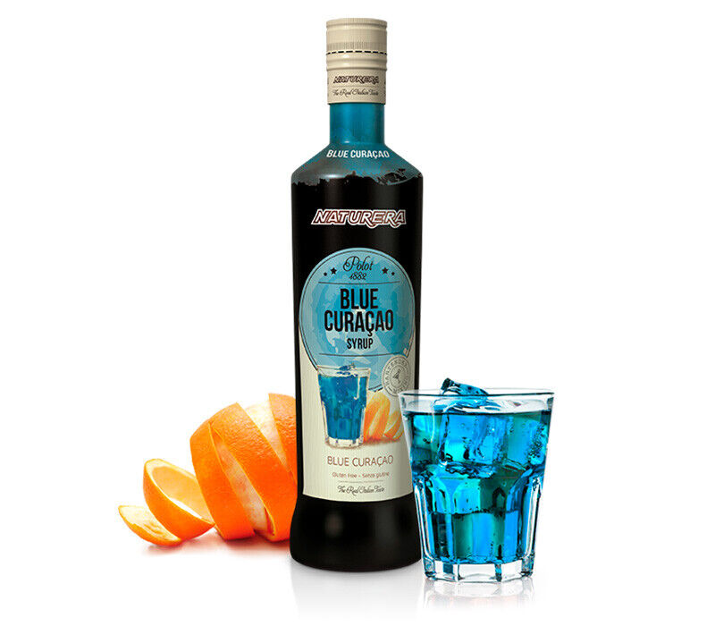 Xarope Polot 1882 Blue Curação