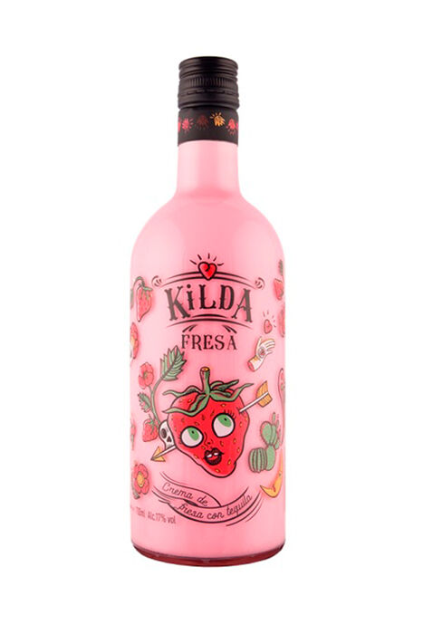 Licor Kilda Creme de Morango com Tequila 17% vol 