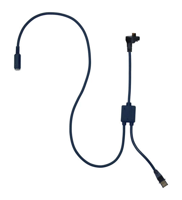 02AZE140F - Cabo de dados U-WAVE para interruptor de pedal, direto, sem butão de dados, Mitutoyo