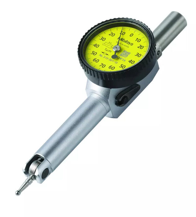 513-501-10T - Comparador de Alavanca -Modelo Pequeno Full Set, 0,14mm, 0,001mm, D=4/8 mm,Stem, Styli, Bar, Swivel Clamp, Mitutoyo