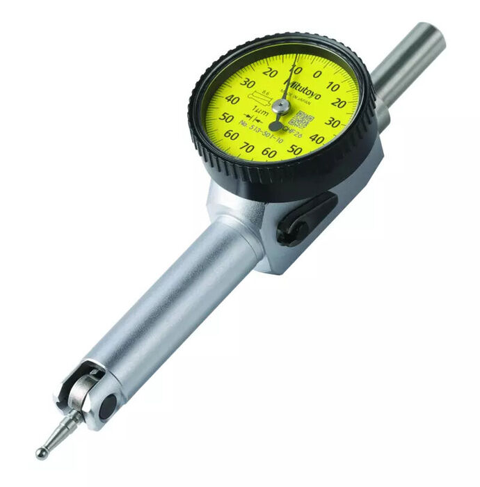 513-501-10H - Comparador de Alavanca -Modelo Pequeno Basic Set, 0,14mm, 0,001mm, 6mm,Stem, Stylus, Mitutoyo