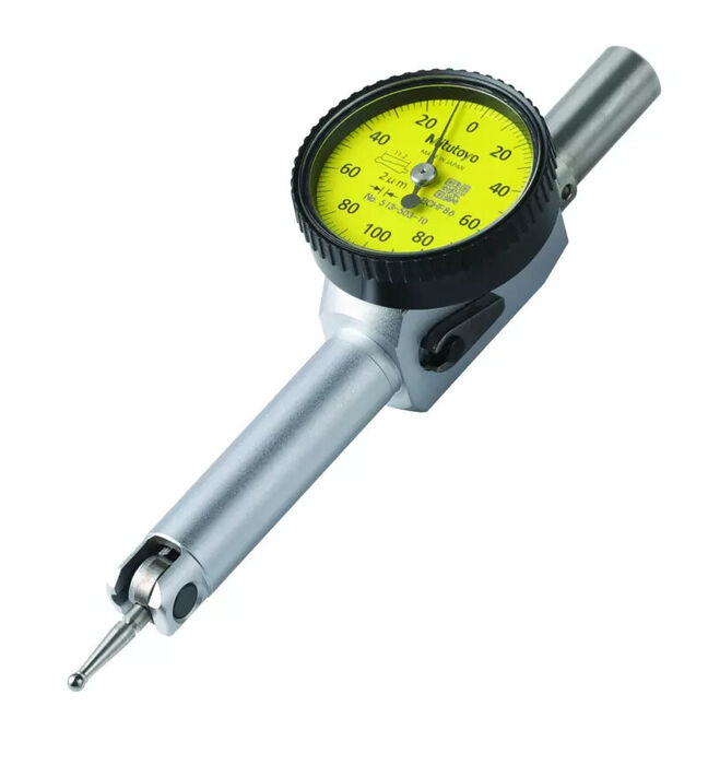 513-503-10T - Comparador de Alavanca -Modelo Pequeno Full Set, 0,2mm, 0,002mm, D=4/8 mm,Stem, Styli, Bar, Swivel Clamp, Mitutoyo