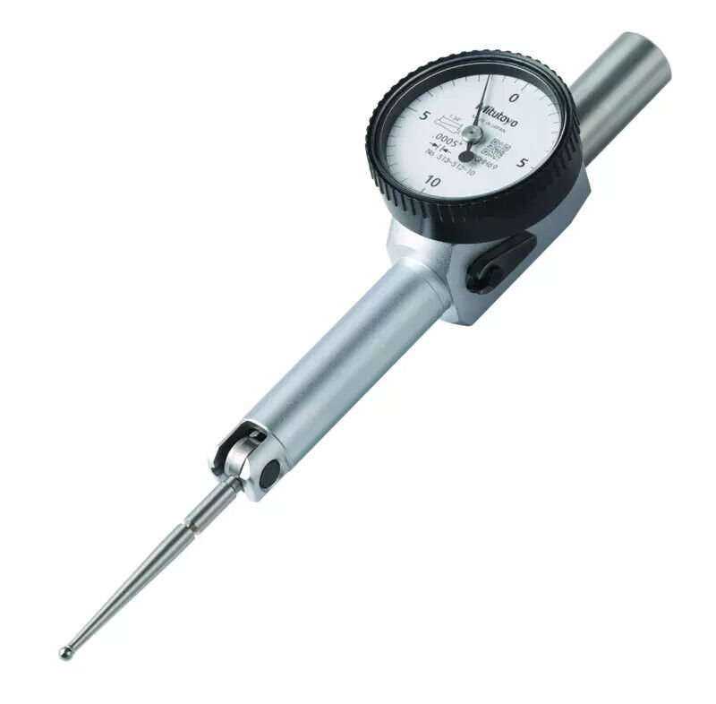 513-512-10T - Comparador de Alavanca -Modelo Pequeno Full Set, 0,02", 0,0005", D=4/9,52mm,Stem, Styli, Bar, Swivel Clamp, Mitutoyo