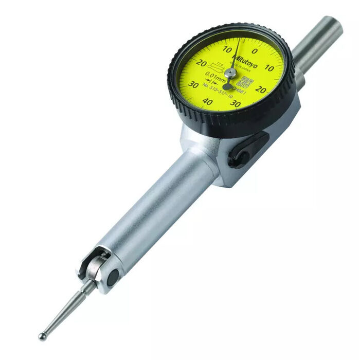 513-517-10H - Comparador de Alavanca -Modelo Pequeno Basic Set, 0,8mm, 0,01mm, 6mm,Stem, Stylus, Mitutoyo