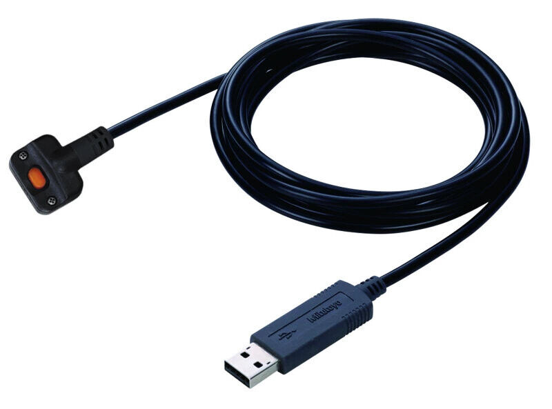06AFM380B - USB Input Tool Direct -cabo Digimatic-USB- 2m Cable, Digimatic/Digimatic 2, com Data Button IP Micrometer Type, Mitutoyo