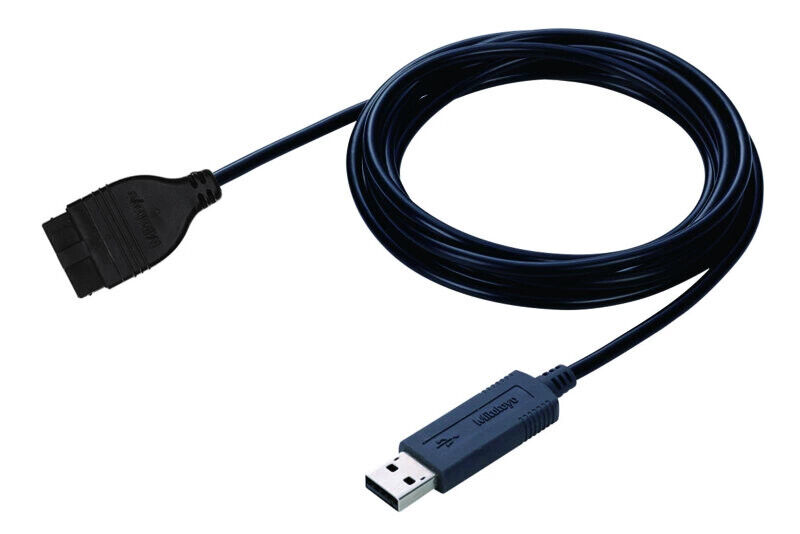 06AFM380D - USB Input Tool Direct -cabo Digimatic-USB- 2m Cable, Digimatic/Digimatic 2, Flat 10-Pin Type, Mitutoyo