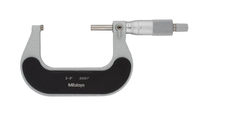 102-331-10 - Outside Micrometer com Heat Ins. Plate 2-3", 0,0001", Mitutoyo