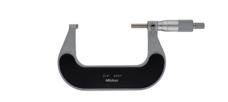 102-332-10 - Outside Micrometer com Heat Ins. Plate 3-4", 0,0001", Mitutoyo